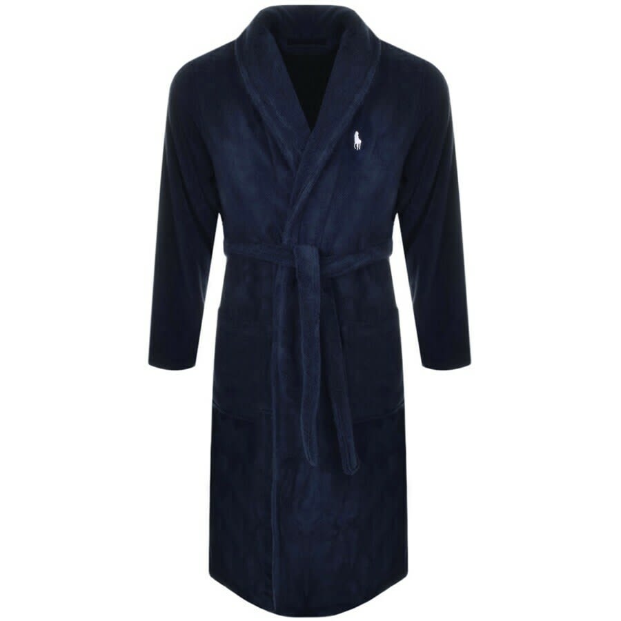 Ralph Lauren Shawl Dressing Gown Navy | Mainline Menswear au